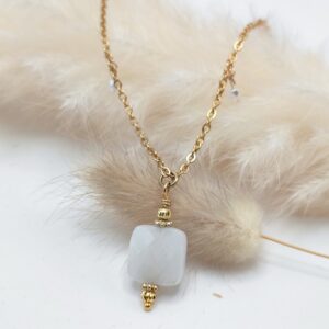 Collier Adèle - Pierre de lune