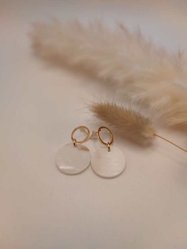 Boucles d'oreilles "Les Nacres" – Image 2