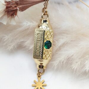 Collier Amulette-Mantra - Bonheur