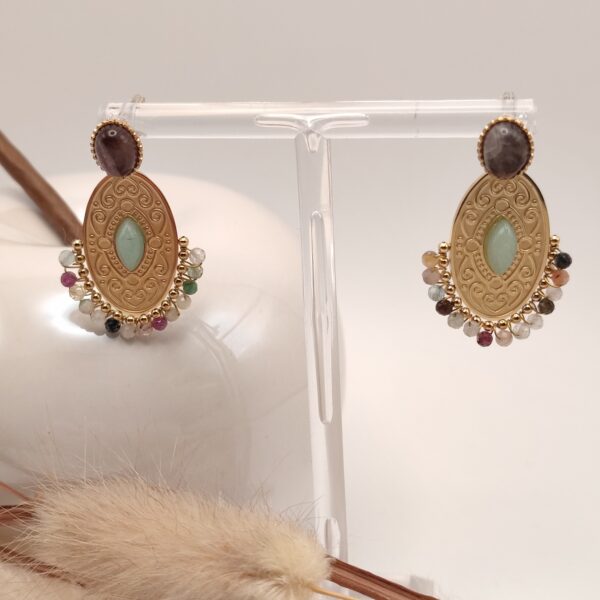 Boucle d'oreille Ambre – Image 2