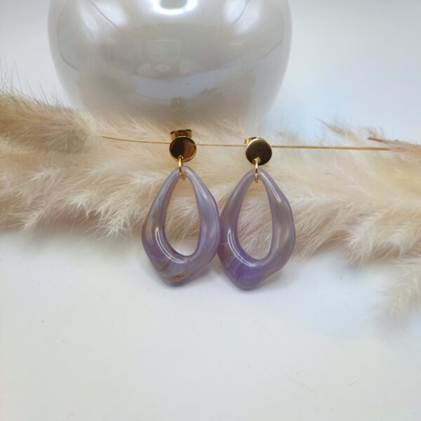 Boucles d'oreilles Lila – Image 2