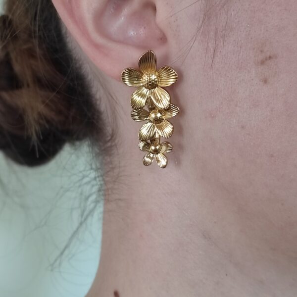Boucles d'oreilles Flora – Image 2