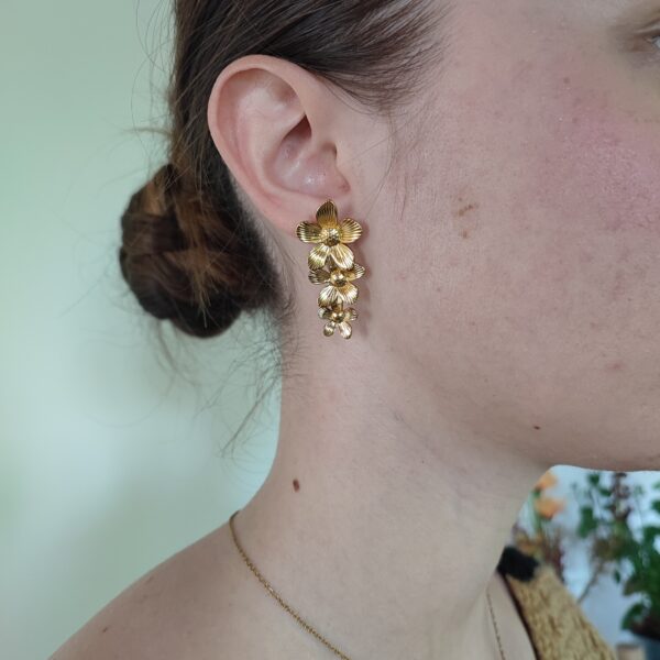 Boucles d'oreilles Flora