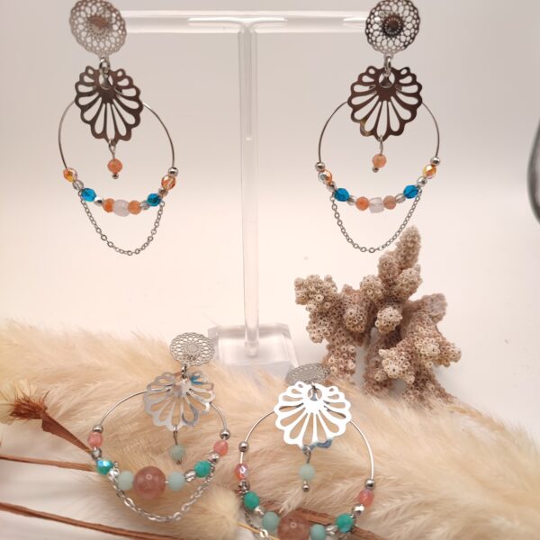 Boucles d'oreilles Hélèna
