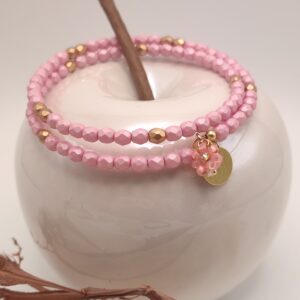 Bracelet Bohème - Rose