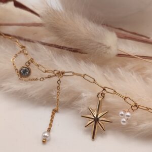 Collier Stars 2 - Etoile du nord
