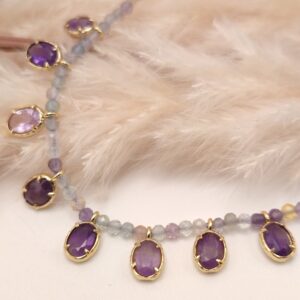 Collier Ambrine - Fluorine