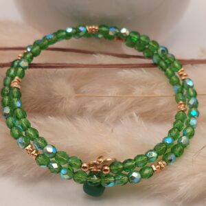 Bracelet Bohème - Green AB