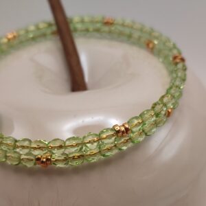 Bracelet Bohème - Citron vert